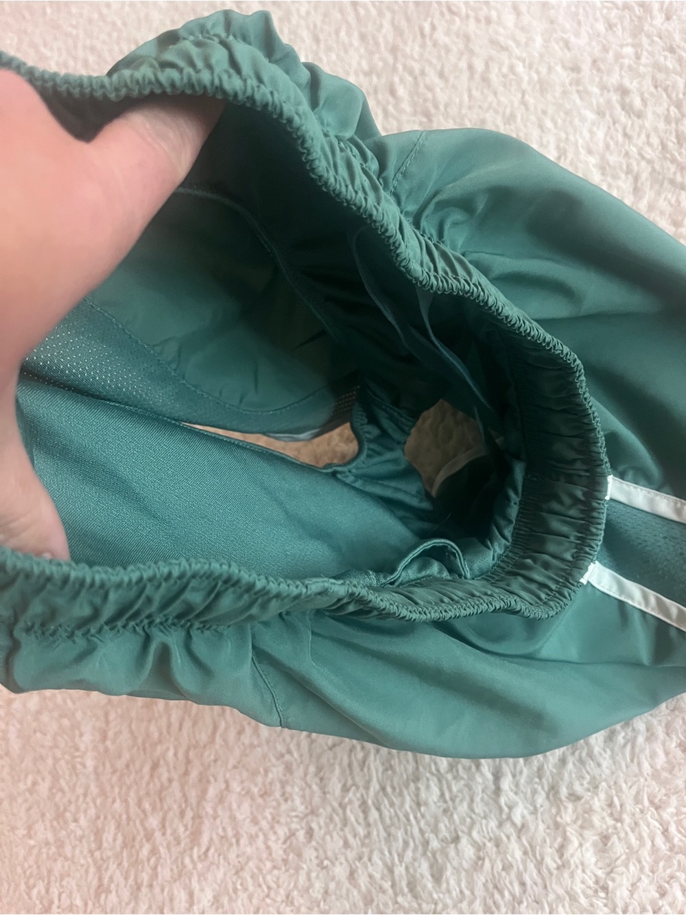 Nike Women's Teal Dri-FIT Shorts - Picture 4 of 4
